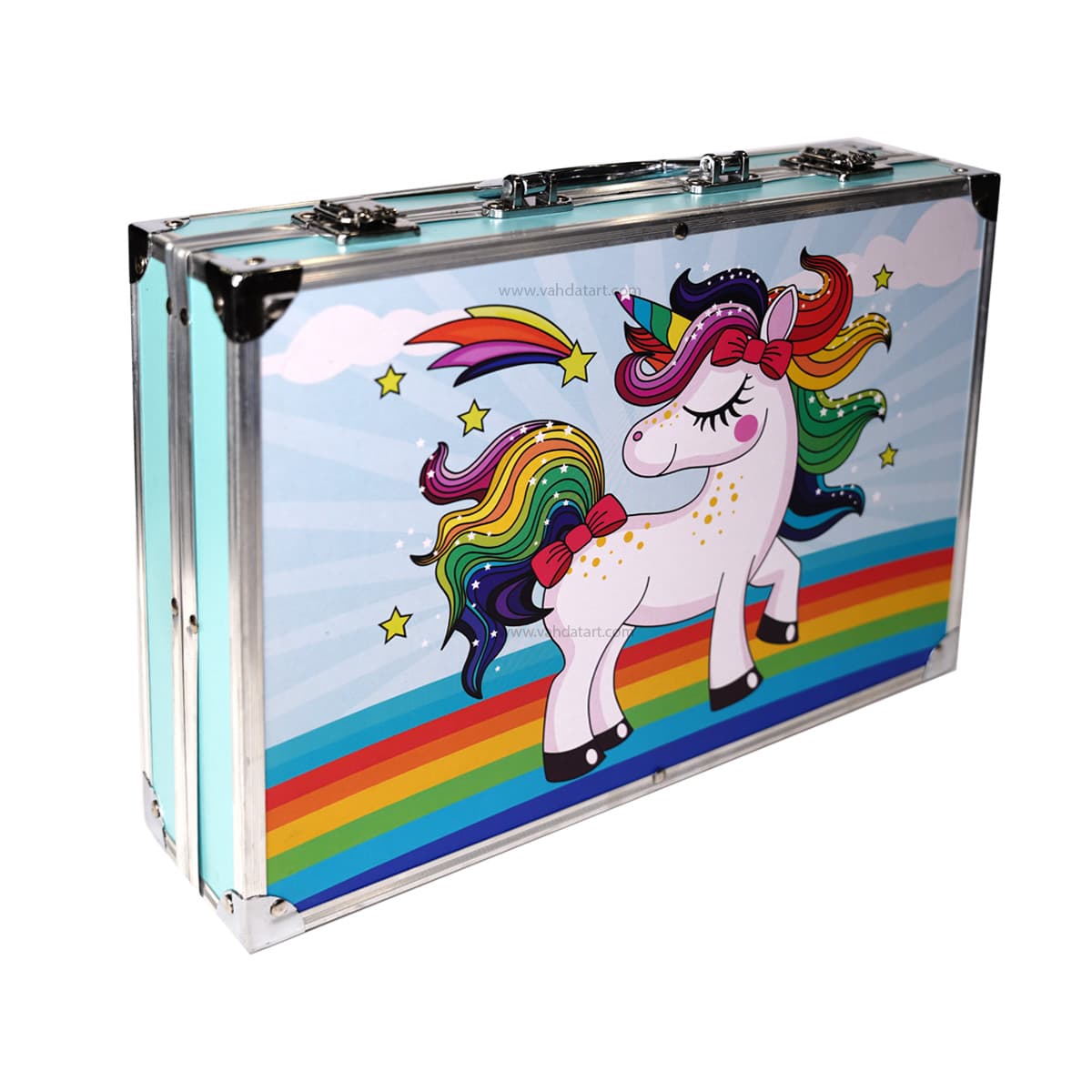 ست نقاشی و خلاقیت کودک مجموعه 145 عددی مدل Unicorn — تصویر ۴
