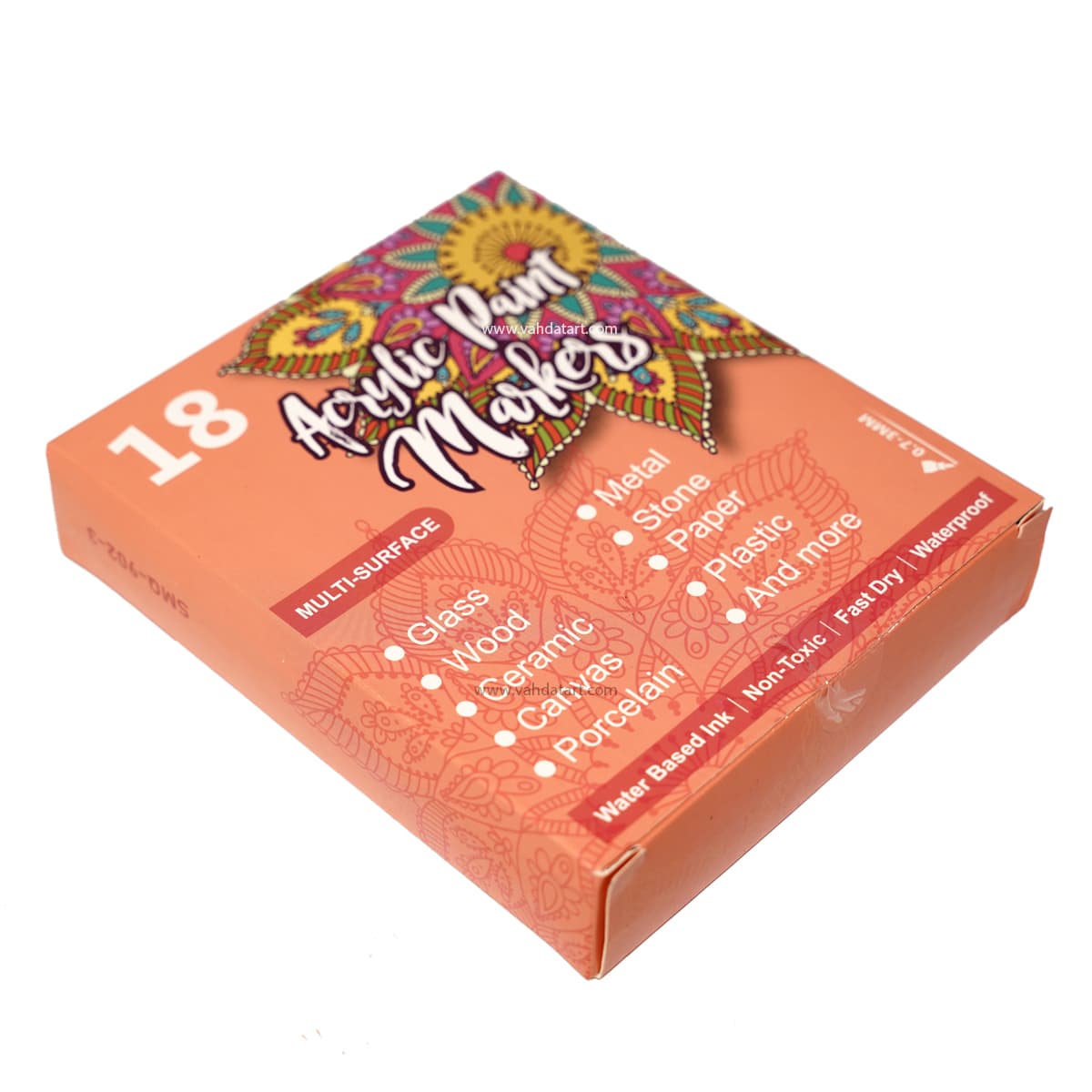 ماژیک اکریلیک 18 رنگ MULTI SURFACE — تصویر ۶