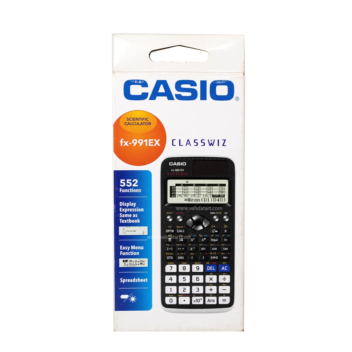 ماشین حساب کاسیو مهندسی مدل FX-991EX