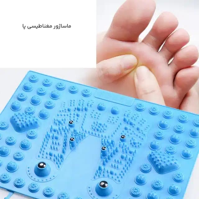 پد ماساژ پا foot massage mat مدل سنگ دار — تصویر ۳