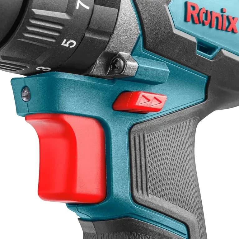 کیت دریل شارژی براشلس 20 ولت دو باطری رونیکس مدل 8900K — تصویر ۴
