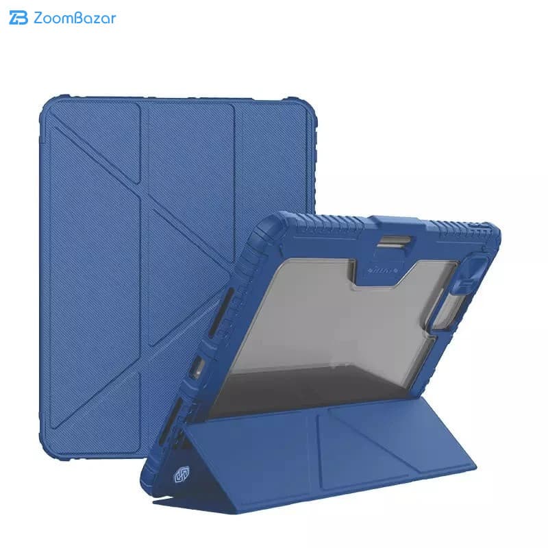 کیف کلاسوری نیلکین مدل Bumper Pro Leather Multi-Angle Folding مناسب برای تبلت اپل iPad Pro 11 2025 / Pro 11 2024 — تصویر ۸