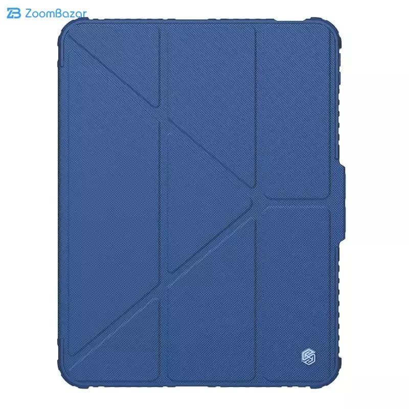 کیف کلاسوری نیلکین مدل Bumper Pro Leather Multi-Angle Folding مناسب برای تبلت اپل iPad Pro 11 2025 / Pro 11 2024 — تصویر ۱۱