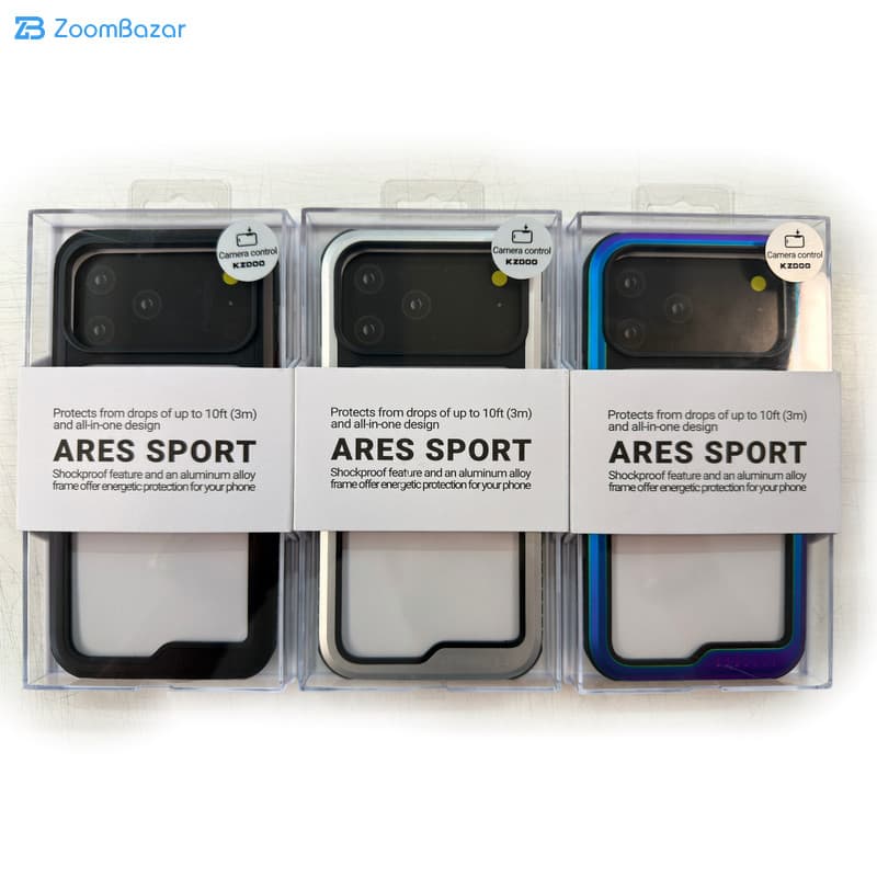 کاور کی زد دو مدل ARES SPORT مناسب برای گوشی موبایل اپل iphone 17 pro max — تصویر ۲
