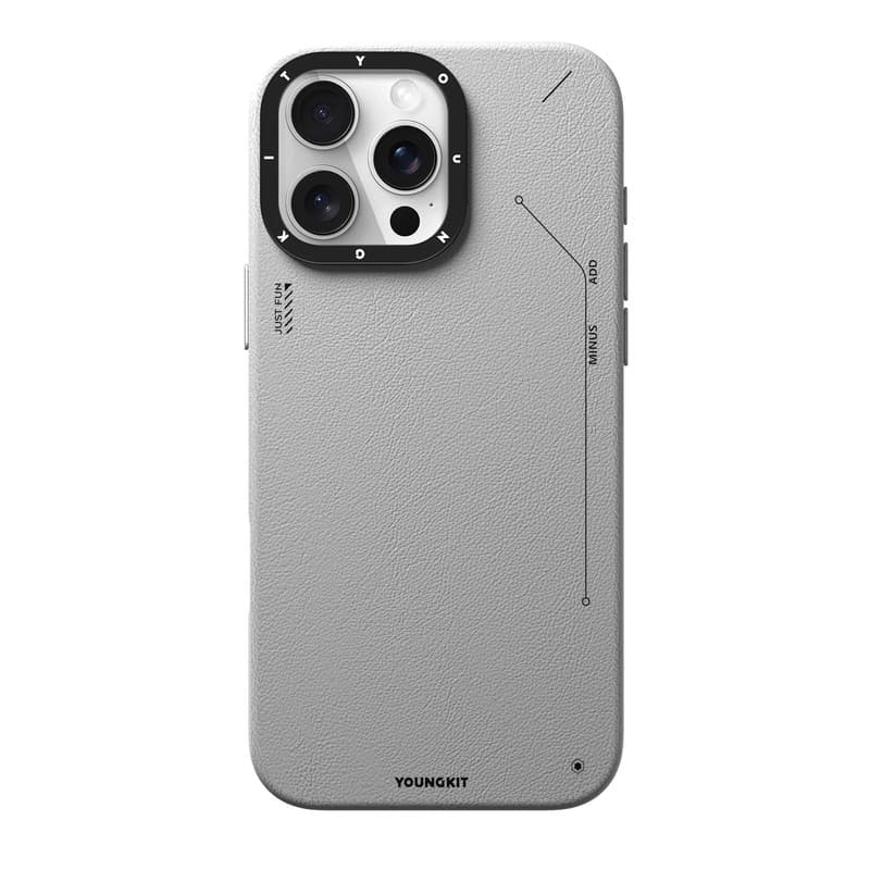 قاب یانگ کیت مدل Simple Matte Lether مناسب برای گوشی موبایل اپل iphone 16promax