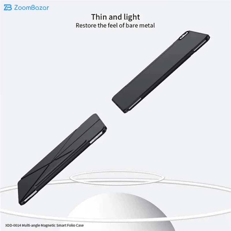 کیف کلاسوری اپیکوی مدل Multi Angle Magnetic Smart Folio مناسب برای تبلت اپل iPad A16/ iPad 11 2025/ iPad 10/ iPad 10.9 2022 — تصویر ۴