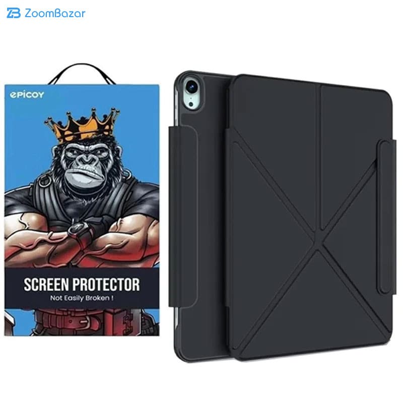 کیف کلاسوری اپیکوی مدل Multi Angle Magnetic Smart Folio مناسب برای تبلت اپل iPad A16/ iPad 11 2025/ iPad 10/ iPad 10.9 2022 — تصویر ۲