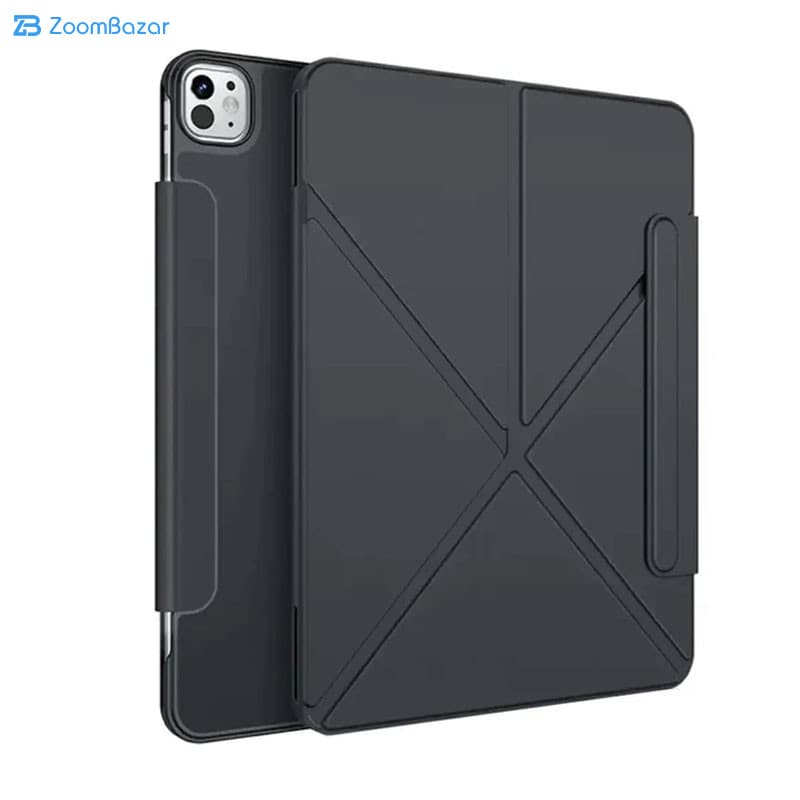 کیف کلاسوری اپیکوی مدل Multi Angle Magnetic Smart Folio مناسب برای تبلت اپل iPad Air 13 2025/ Air 6 13inch/ Air 13 2024/ iPad Pro 12.9 2022/ 2021/ 2020/ 2018 — تصویر ۳