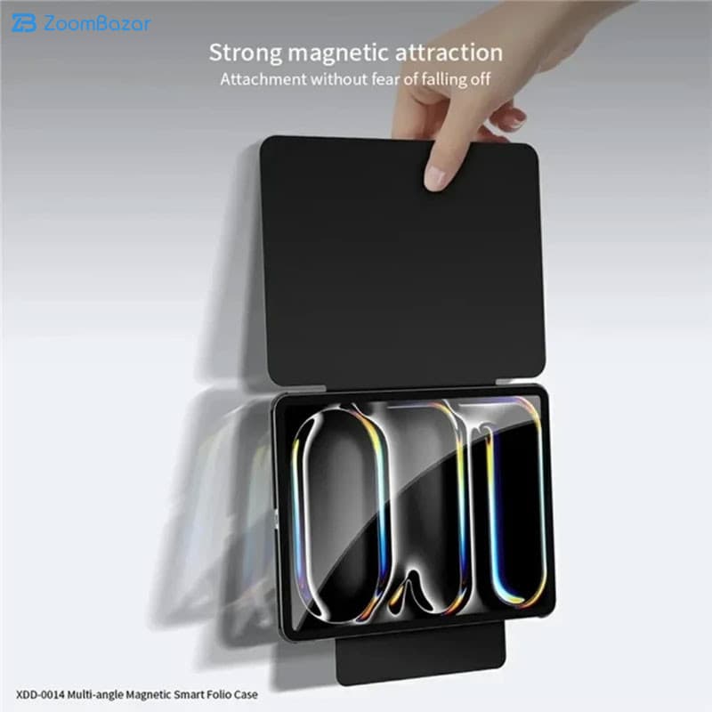 کیف کلاسوری اپیکوی مدل Multi Angle Magnetic Smart Folio مناسب برای تبلت اپل iPad Air 13 2025/ Air 6 13inch/ Air 13 2024/ iPad Pro 12.9 2022/ 2021/ 2020/ 2018 — تصویر ۶