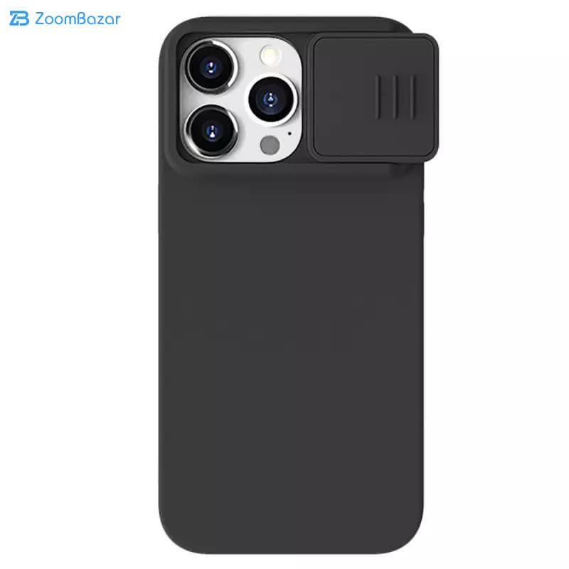 قاب نیلکین مدل CamShield Silky Silicone مناسب برای گوشی موبایل اپل iPhone 15 Pro Max — تصویر ۴