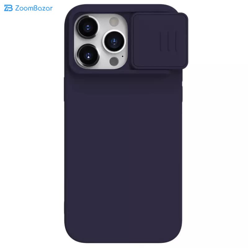 قاب نیلکین مدل CamShield Silky Silicone مناسب برای گوشی موبایل اپل iPhone 15 Pro Max — تصویر ۲
