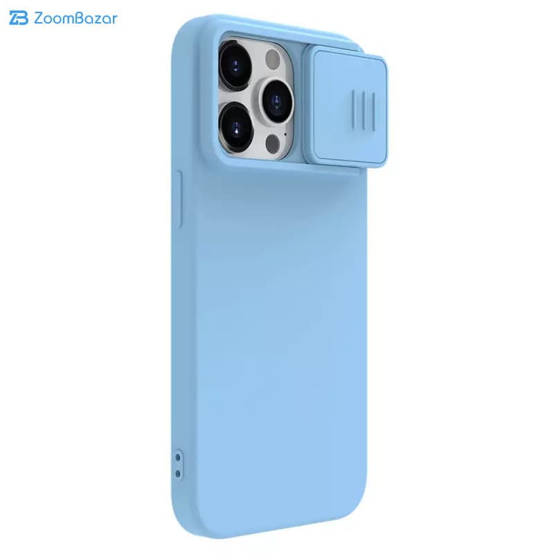 قاب نیلکین مدل CamShield Silky Silicone مناسب برای گوشی موبایل اپل iPhone 15 Pro Max — تصویر ۶