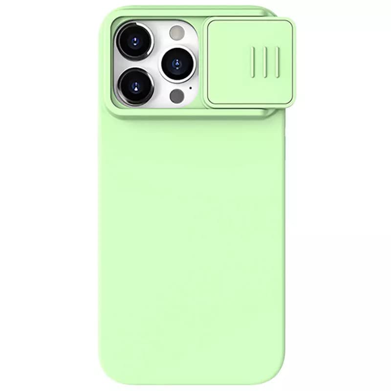 قاب نیلکین مدل CamShield Silky Silicone مناسب برای گوشی موبایل اپل iPhone 15 Pro Max