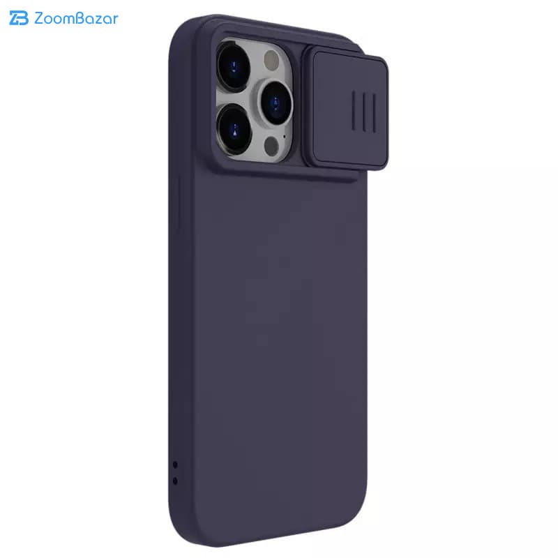 قاب نیلکین مدل CamShield Silky Silicone مناسب برای گوشی موبایل اپل iPhone 15 Pro Max — تصویر ۷