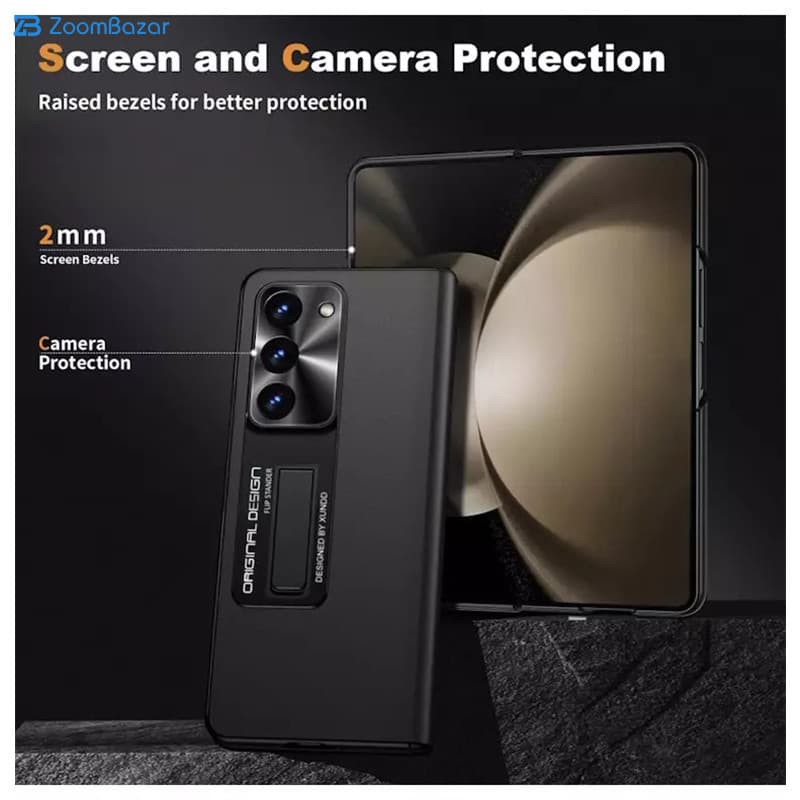 قاب اپیکوی مدل Xundd Leather مناسب برای گوشی موبایل سامسونگ Galaxy Z Fold 5 — تصویر ۳