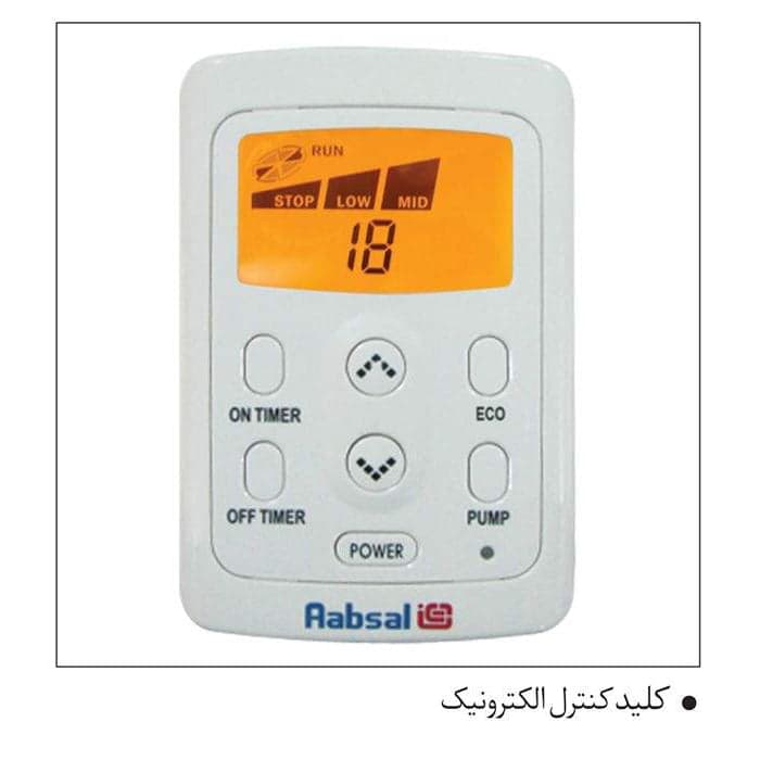 کولر آبی آبسال ACDC60 با ظرفیت 5500 — تصویر ۳