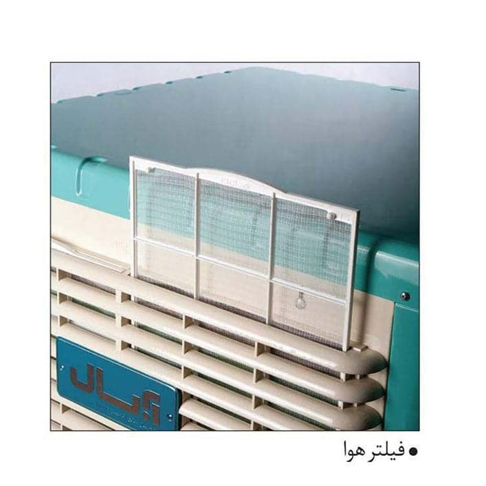 کولر آبی آبسال ACCP76 پشت بامی 7600 — تصویر ۳