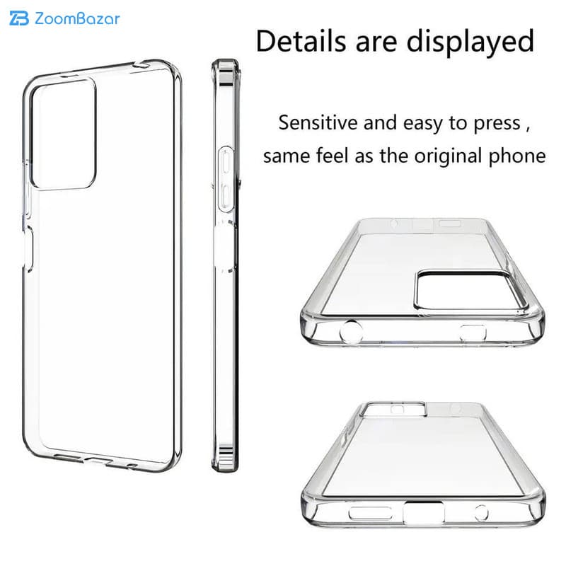 قاب اپیکوی مدل Transparent Clear مناسب برای گوشی موبایل شیائومی Redmi Note 12 4G — تصویر ۷