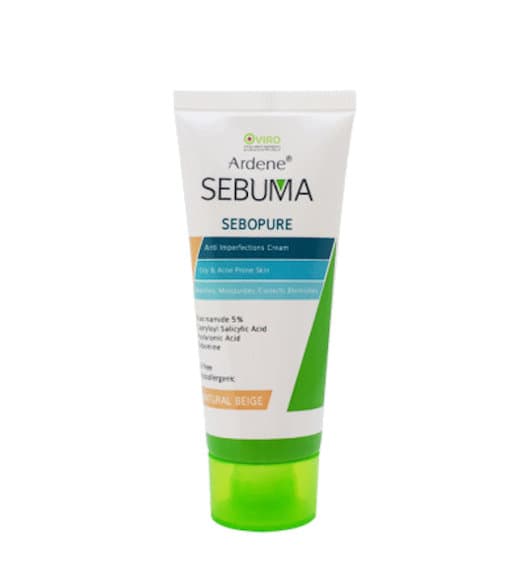 کرم رنگی ضد جوش آردن سبوما SEBUPURE