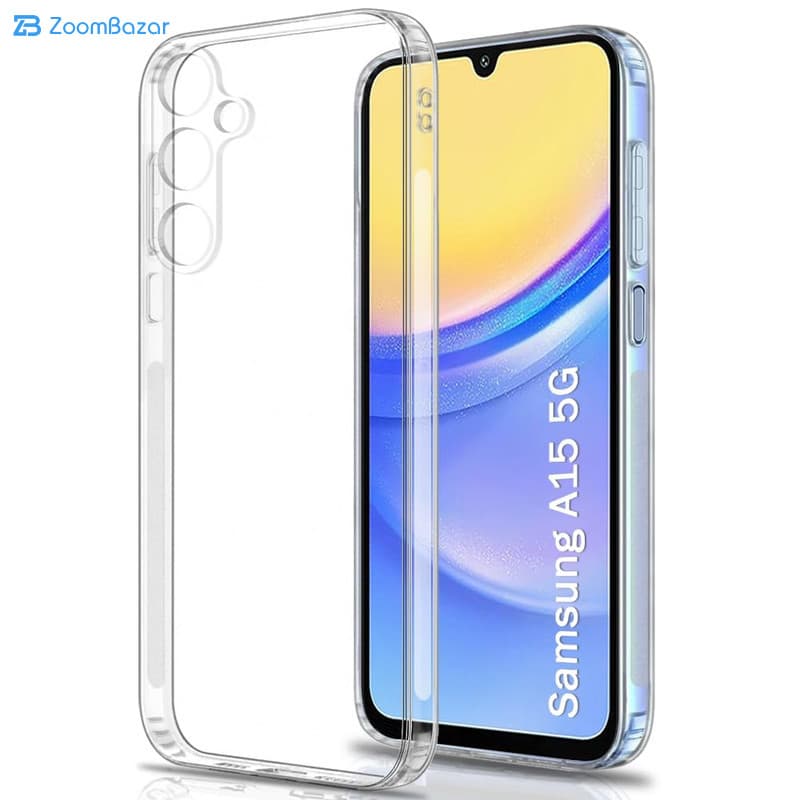 قاب اپیکوی مدل Transparent Clear مناسب برای گوشی موبایل سامسونگ Galaxy A15 5G/4G — تصویر ۴