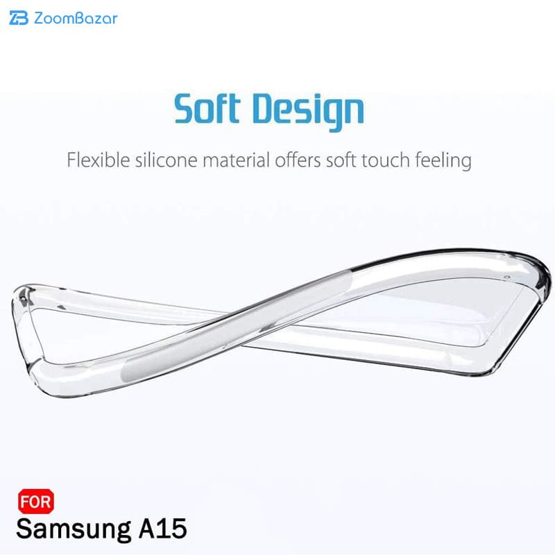 قاب اپیکوی مدل Transparent Clear مناسب برای گوشی موبایل سامسونگ Galaxy A15 5G/4G — تصویر ۷