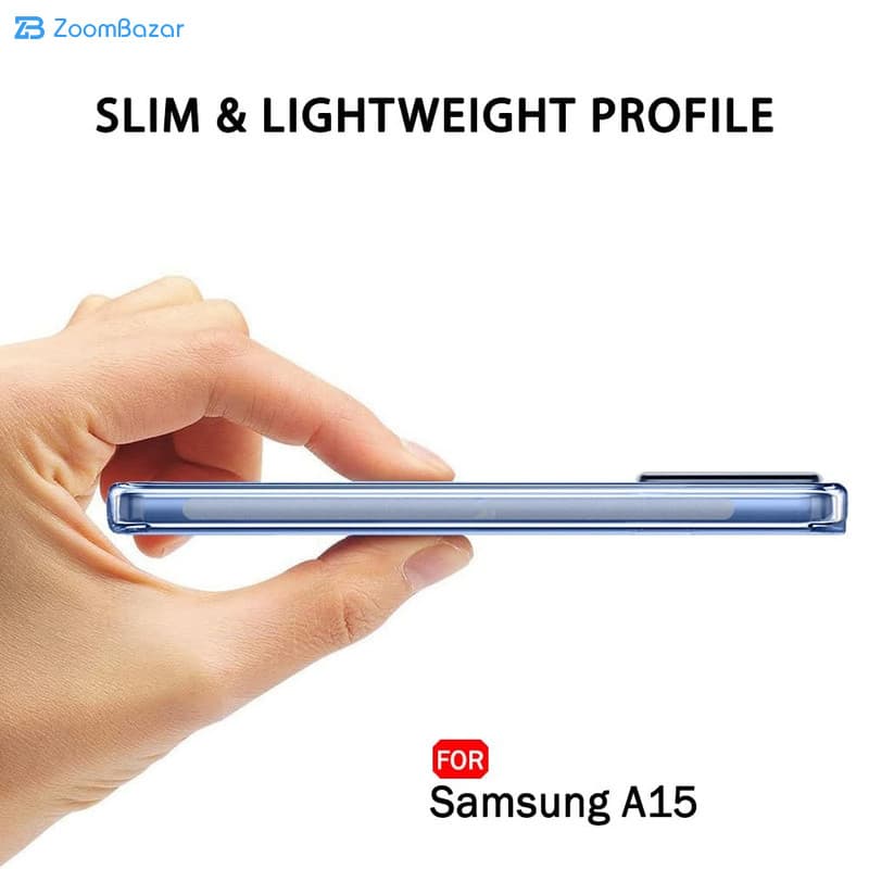 قاب اپیکوی مدل Transparent Clear مناسب برای گوشی موبایل سامسونگ Galaxy A15 5G/4G — تصویر ۵