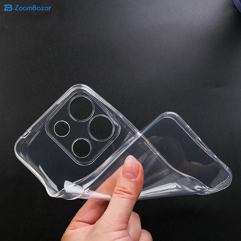 قاب اپیکوی مدل Transparent Clear مناسب برای گوشی موبایل شیائومی Redmi Note 13 4G — تصویر ۷