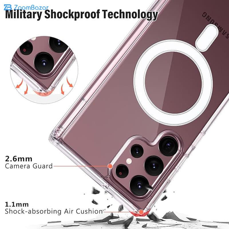 قاب اپیکوی مدل AntiShock-MagSafe مناسب برای گوشی موبایل سامسونگ Galaxy S24 Ultra — تصویر ۸