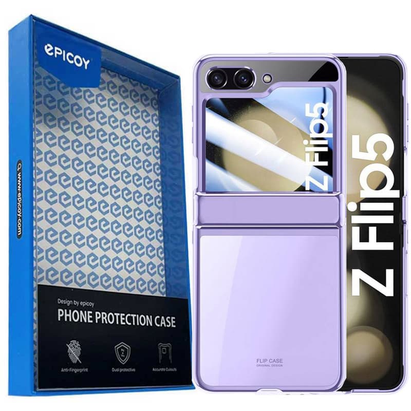 قاب اپیکوی مدل Xundd Electroplated مناسب برای گوشی موبایل سامسونگ Galaxy Z Flip 5