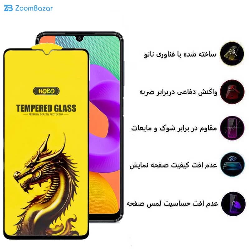 گلس اپیکوی مدل Golden Dragon مناسب برای گوشی موبایل سامسونگ Galaxy M22 4G/ M21 4G/ M21s 4G / M10s 4G — تصویر ۱۲