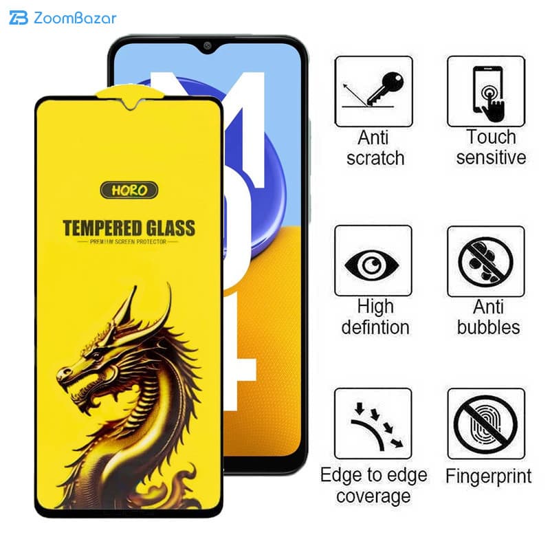 گلس اپیکوی مدل Golden Dragon مناسب برای گوشی موبایل سامسونگ Galaxy M04 4G/ M02 4G/ M12 4G (India)/ F12 4G/ F02s 4G — تصویر ۷