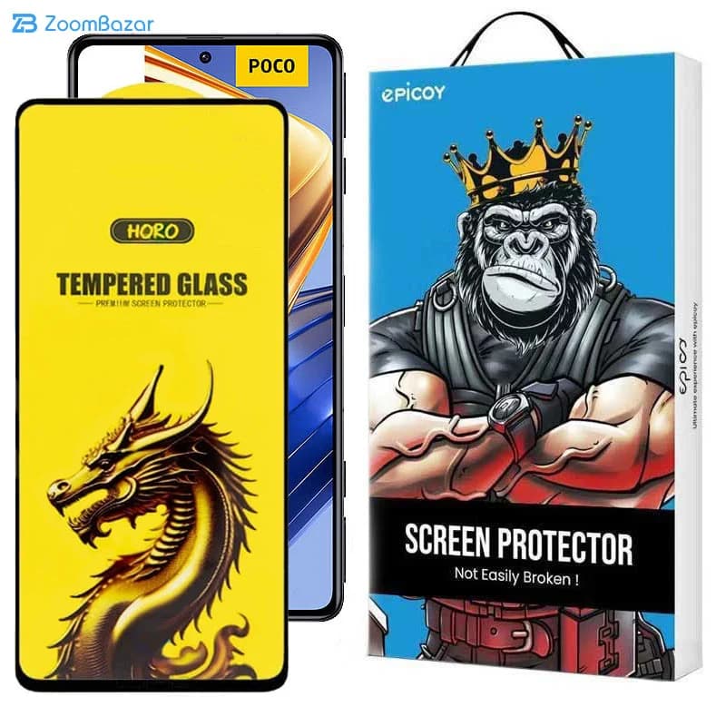 گلس اپیکوی مدل Golden Dragon مناسب برای گوشی موبایل شیائومی Poco F5 Pro / F5 / F4 GT/ F3 GT/ F4/ F3 — تصویر ۱۰