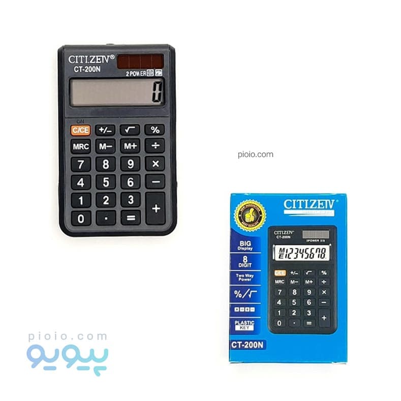 ماشین حساب طرح سیتیزن مدل CT-200N