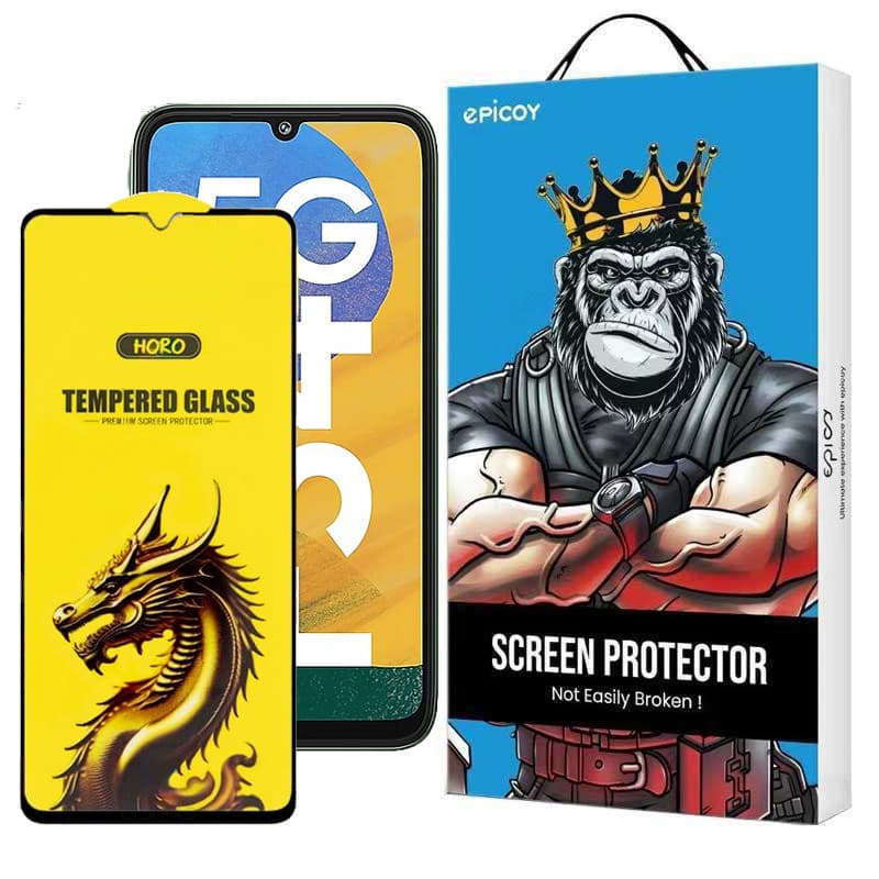 گلس اپیکوی مدل Golden Dragon مناسب برای گوشی موبایل سامسونگ Galaxy F52 5G/F42 5G/F34 5G/F23 5G/F14 5G/F13 4G