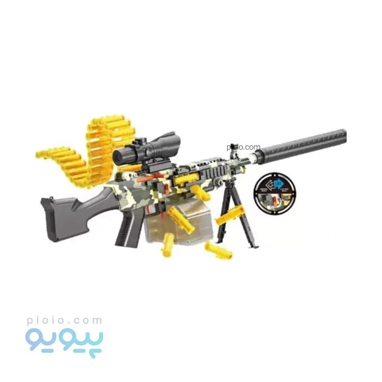تفنگ اسباب بازی دوحالته TOYGUN آیتم 608B — تصویر ۲