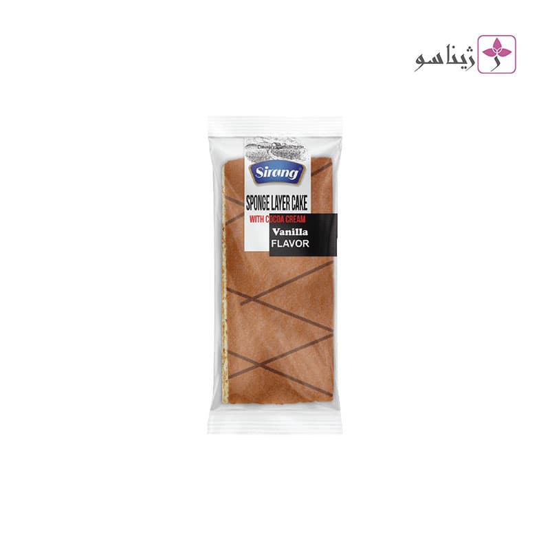 تی تاپ (کیک دو لایه ) باطعم وانیل سیرنگ- 75 گرم