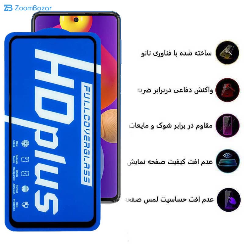 گلس اپیکوی مدل HD Plus مناسب برای گوشی موبایل سامسونگ Galaxy M62/ M55/ F62/ F55/ F54/ Note 10 Lite/Galaxy S10 Lite/ C55 — تصویر ۴