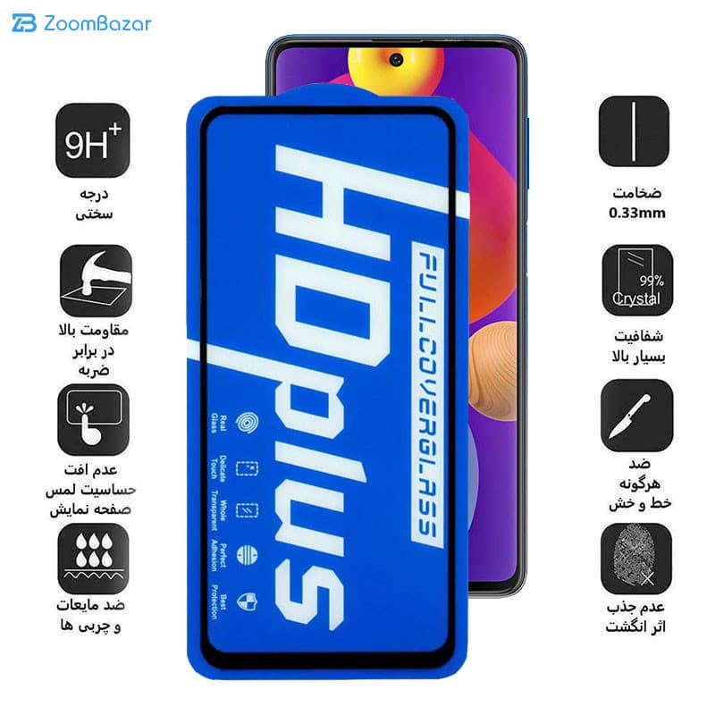 گلس اپیکوی مدل HD Plus مناسب برای گوشی موبایل سامسونگ Galaxy M62/ M55/ F62/ F55/ F54/ Note 10 Lite/Galaxy S10 Lite/ C55 — تصویر ۶