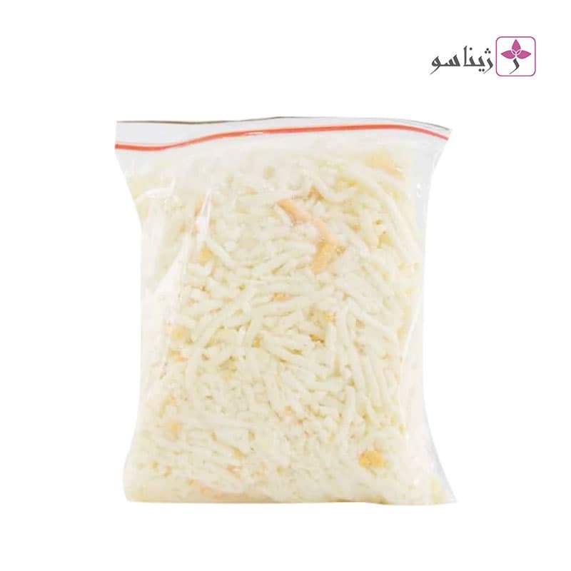 پنیر پیتزا فله ای دو رنگ -250 گرم