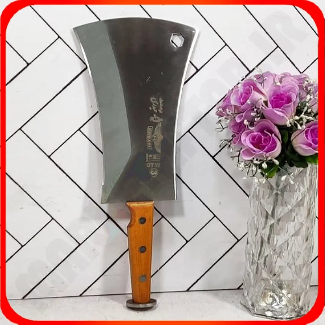ساطور دو لبه چوب سایز 3 حیدری