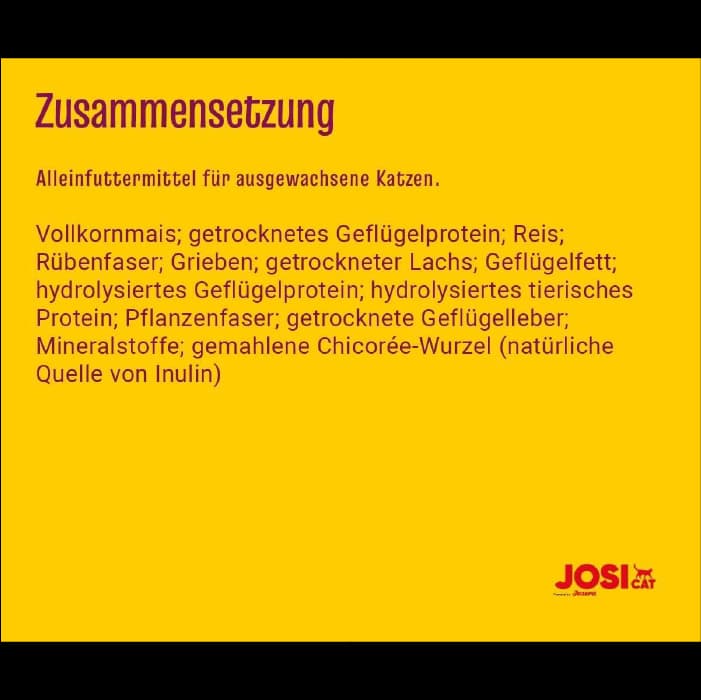غذای خشک گربه عقیم جوسی کت مدل کلاسیک طعم سالمون و مرغ وزن 10 کیلوگرم Josicat Classic Sterilised — تصویر ۵