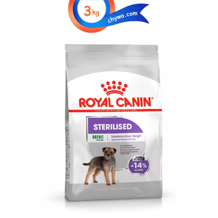 غذا خشک سگ نژاد کوچک عقیم رویال کنین مدل مینی استرلایزد وزن 3 کیلوگرم Royal Canin Mini Sterilised
