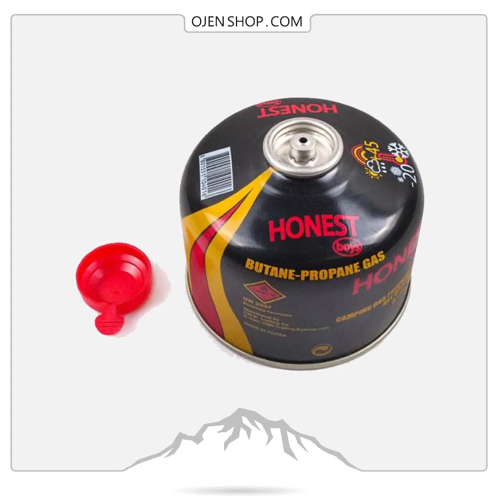 کپسول گاز کوهنوردی 230 گرمی HONEST — تصویر ۲