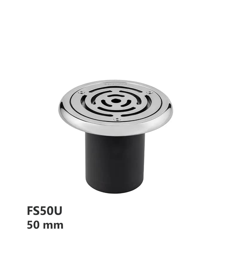 نازل پایه UPVC و کلگی استیل آکوامارین مدل FS50U