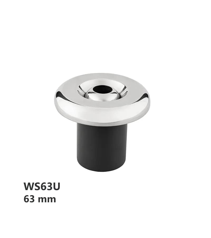 نازل پایه UPVC و کلگی استیل آکوامارین مدل WS63U
