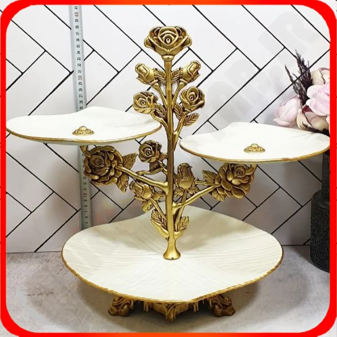 شیرینی خوری سه طبقه طرح شیوا بک استون