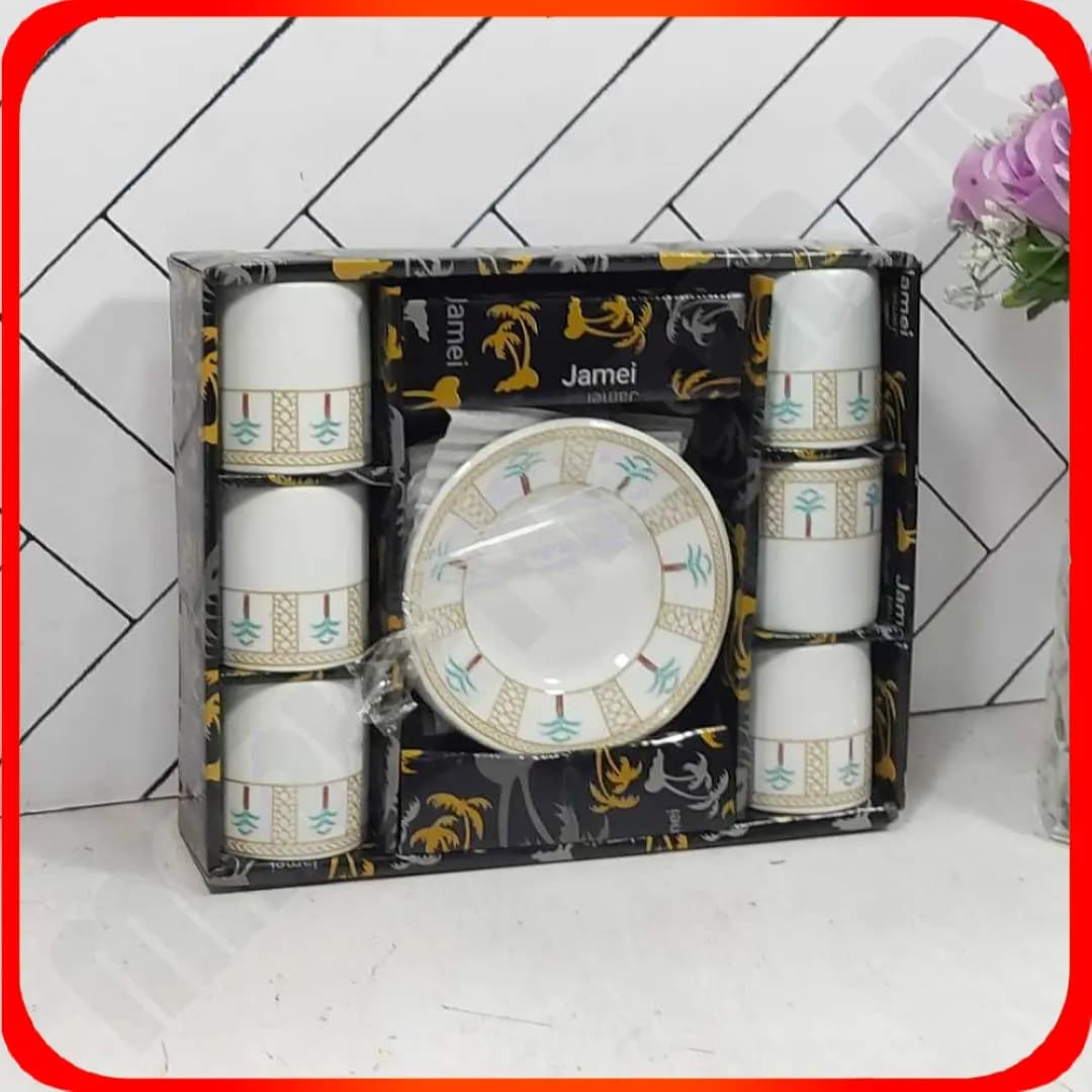 سرویس 12 پارچه قهوه خوری jm-2303 jamei متوسط چین