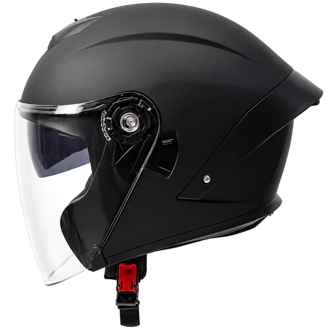 کلاه کاسکت بدون فک ام اس پی مدل 336MATT BLACK — تصویر ۲