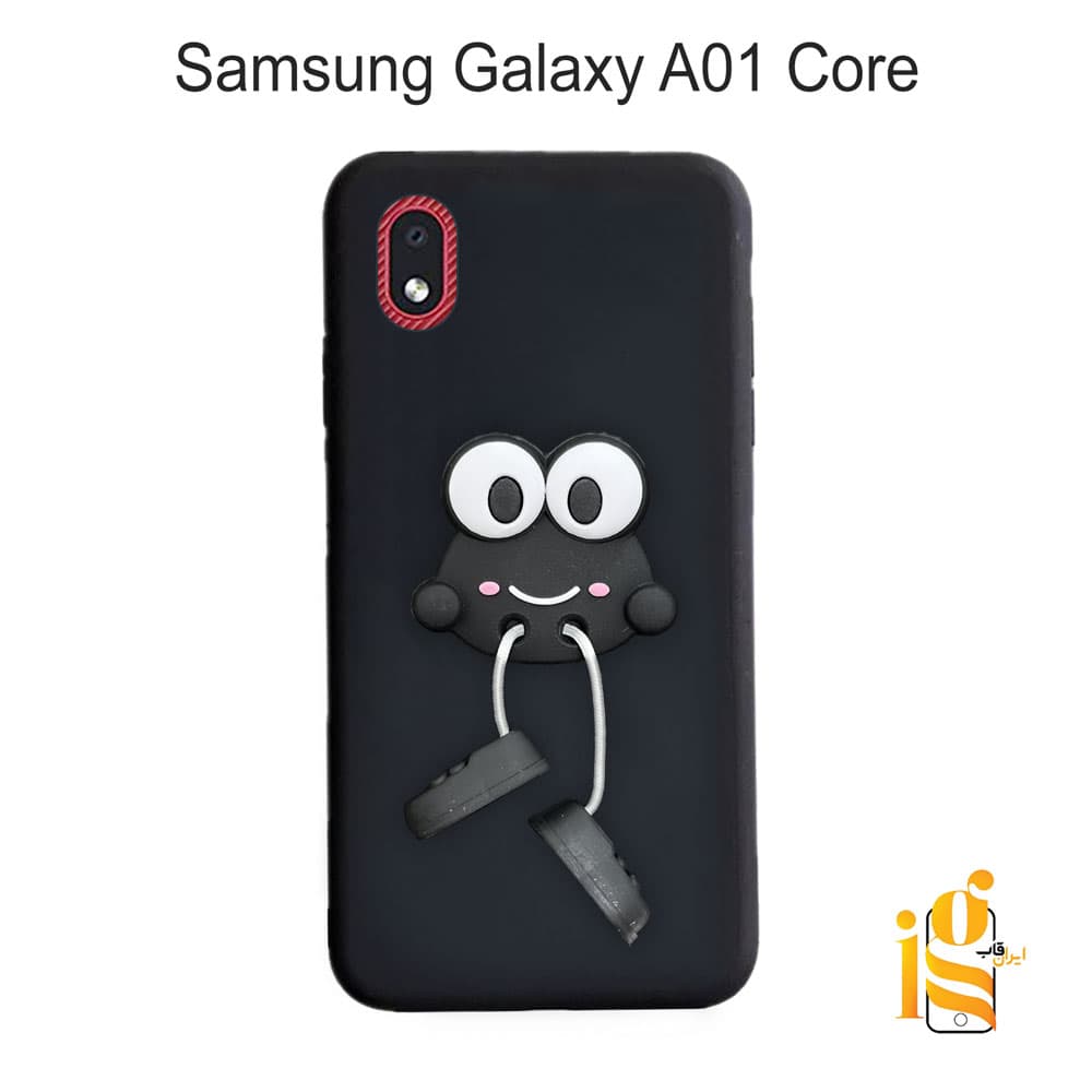 قاب عروسکی طرح قورباغه برای موبایل سامسونگ A01 Core — تصویر ۲