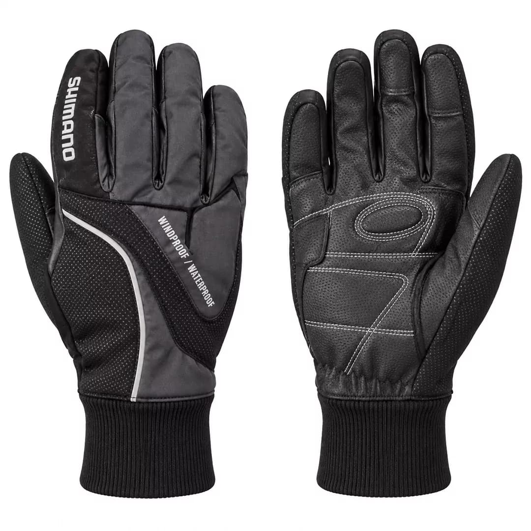 دستکش زمستانی موتورسواری شیمانو مدل WINDTEX BLACK